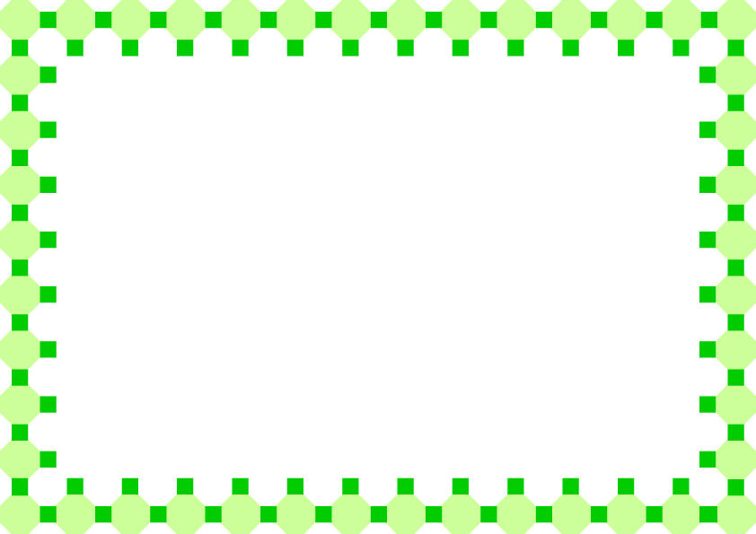 シンプル6・緑